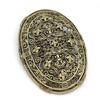 Silver Color Shield Brooch for Men Vintage Coat Brooch Party Jewelry Scandinavian Talisman