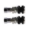 1 Pair Tire Wheel Valve Tubeless No Tube Stem Motorcycle Car Bike ATV Bicycle for Motorcycles Motorbike Cars Bicycles Valve Stems 1