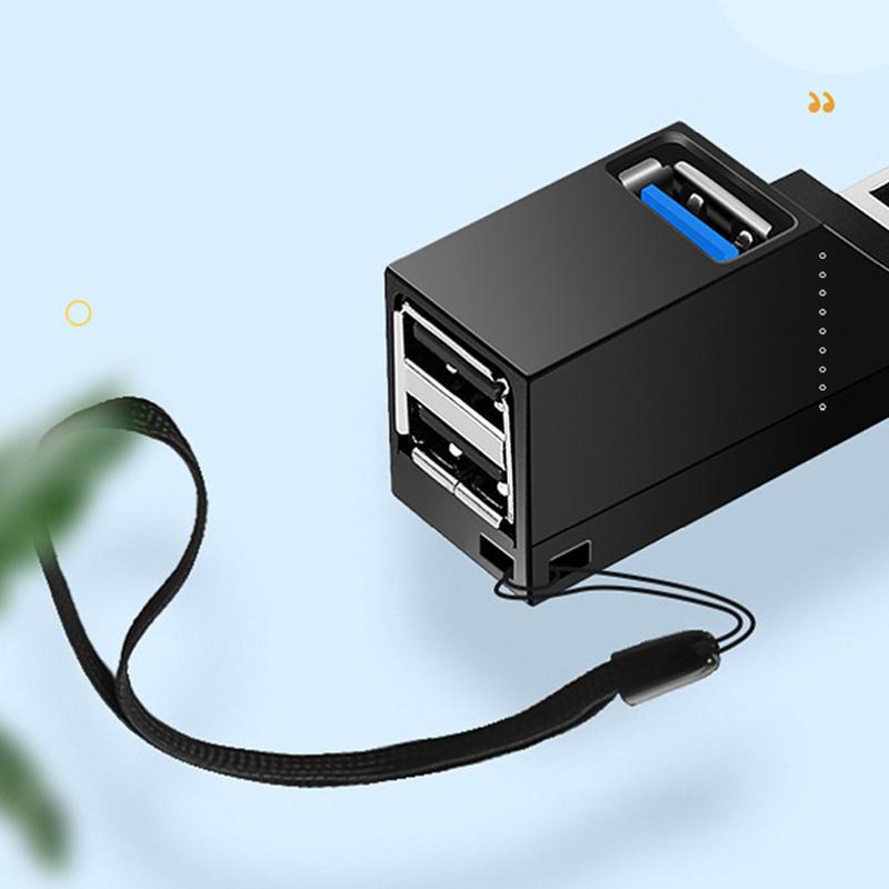 High Speed Usb 3.0 Hub Adapter Extender Mini Splitter Box 3 Port Data Transfer Usb Splitter Docking Station For Pc Laptop Parts