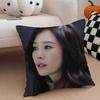 actor intelligent KKim Hyun Joo Cushion Cover Throw Pillow Cover Hidden Button Durable Polyester Chair Cushion