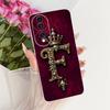 Für Honor 70 Pro Plus Hülle HPB-AN00 Luxus Krone Buchstaben Abdeckung Weiche Silikon Handyhülle Für Honor 70 Pro Honor70 Pro+ Funda Taschen