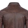Vintage Red Brown Men Genuine Leather Jacket Real Cow Coat Man Military Pilot Jackets Air Force Flight Suit Spring Autumn