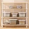 Jiadu Transparent Storage Box for Home And Car Use, Large Plastic Container for Clothes, Toys, And Organizatio