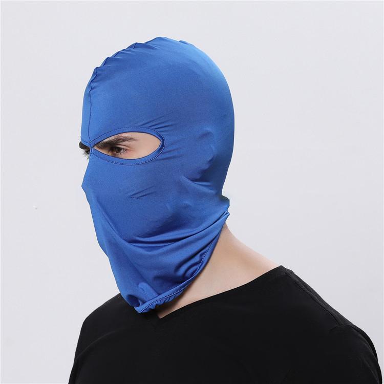 Summer Baclava Helmet Headwear Full Face Covering Print Face Ski Mask Hood Balaclava Facemask