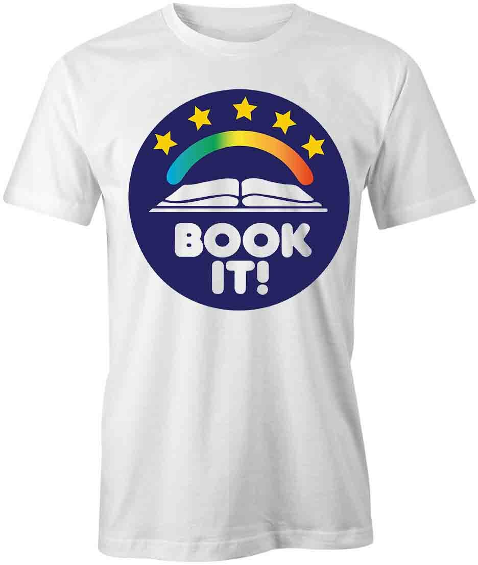 BOOK IT TShirt Tee Short-Sleeved Cotton CLOTHING HUMOR S1WCA1061 L