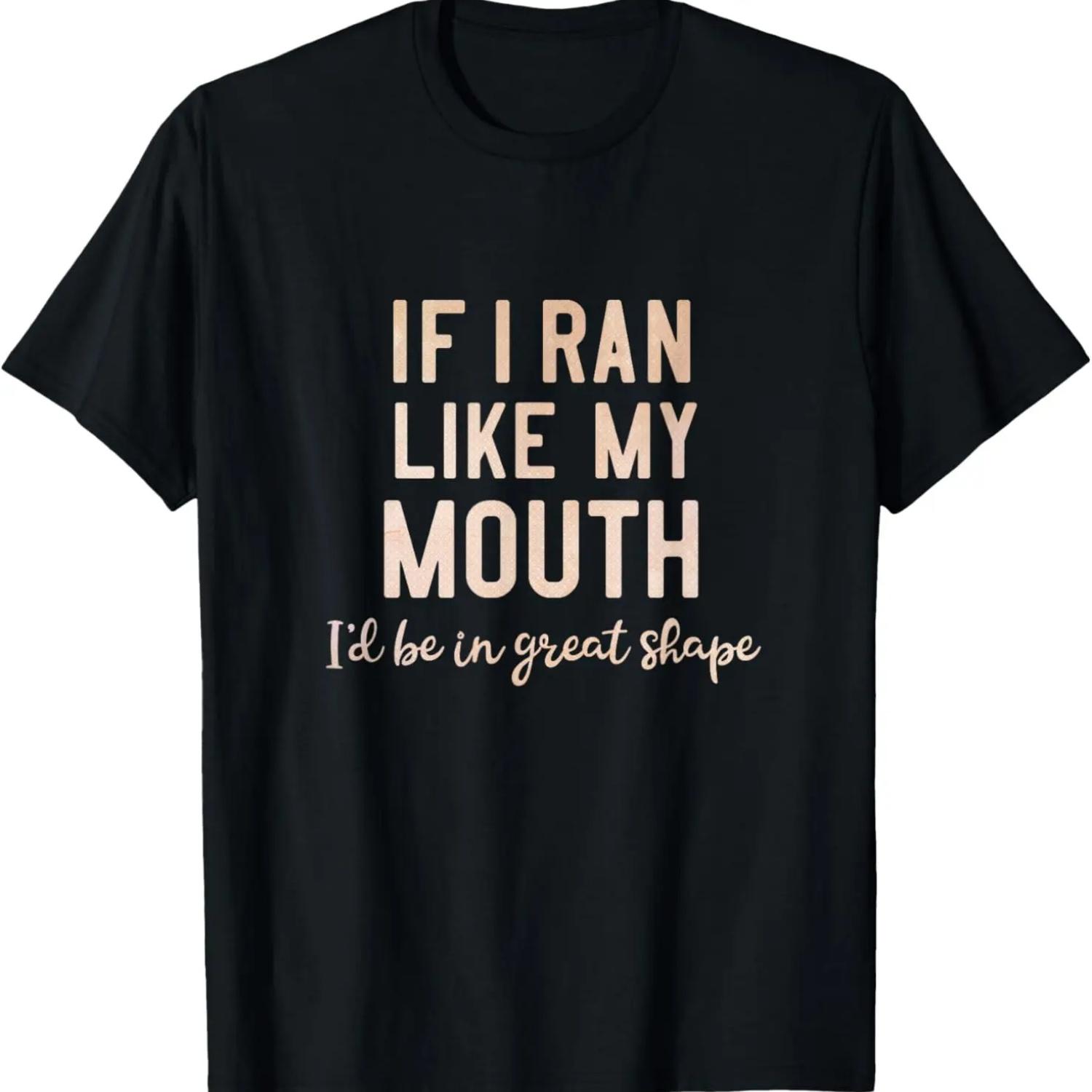 Funny phrase saying shirt for men or women Talk too much S чёрный