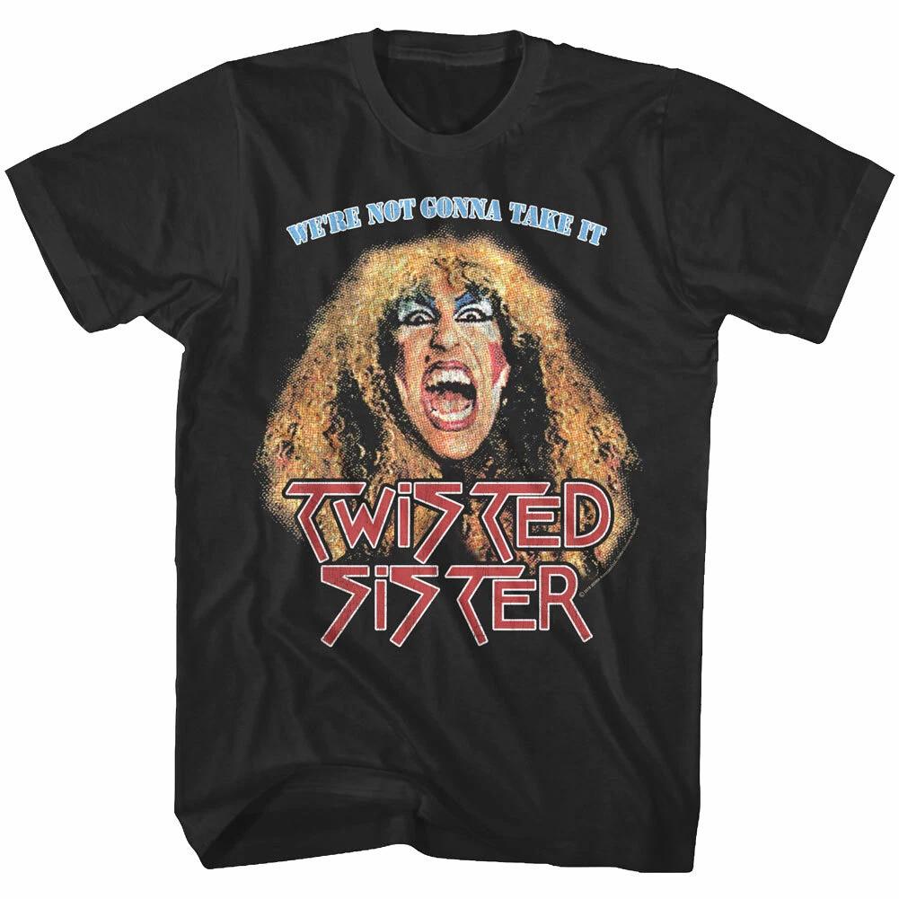 

Twisted Sister Мы не собираемся это терпеть Мужская футболка Ди Снайдер Stay Hungry XL