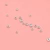 S925 Sterling Zilver Onregelmatige Gebroken Afstandhouder Kralen voor DIY Sieraden en Armbanden Weven