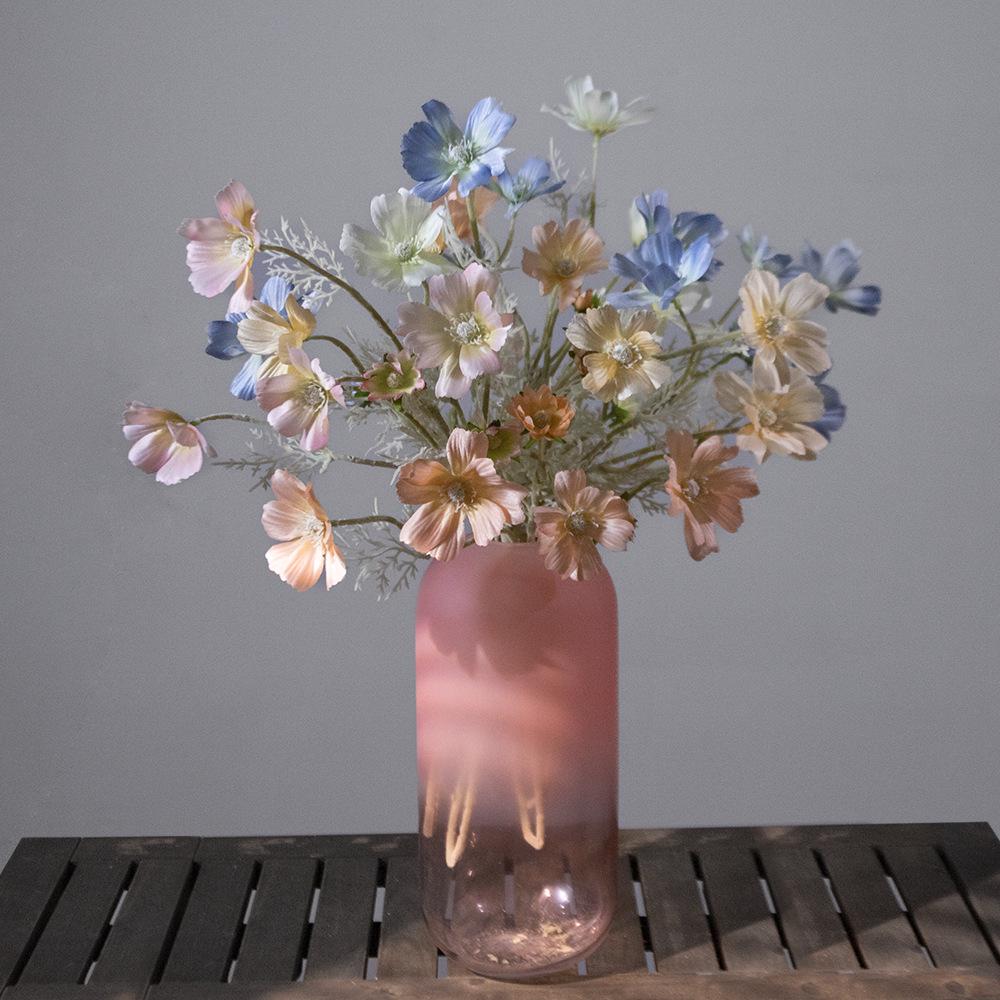 Artificial Single Stem Cosmos Flower Decoration for Home, Weddings, and Photography