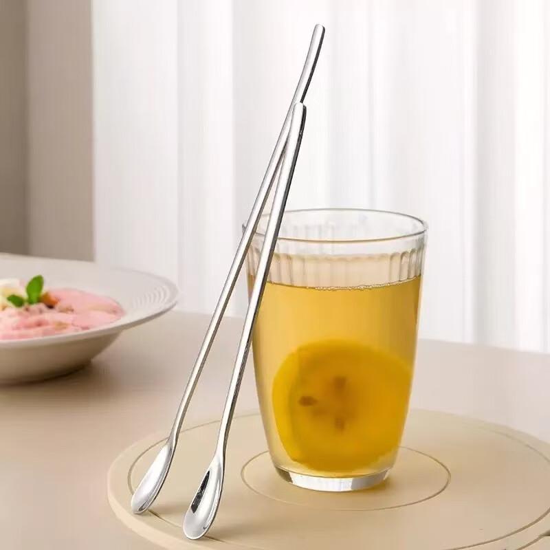 Beishuangjing 316L Stainless Steel Long Handle Mixing Spoons