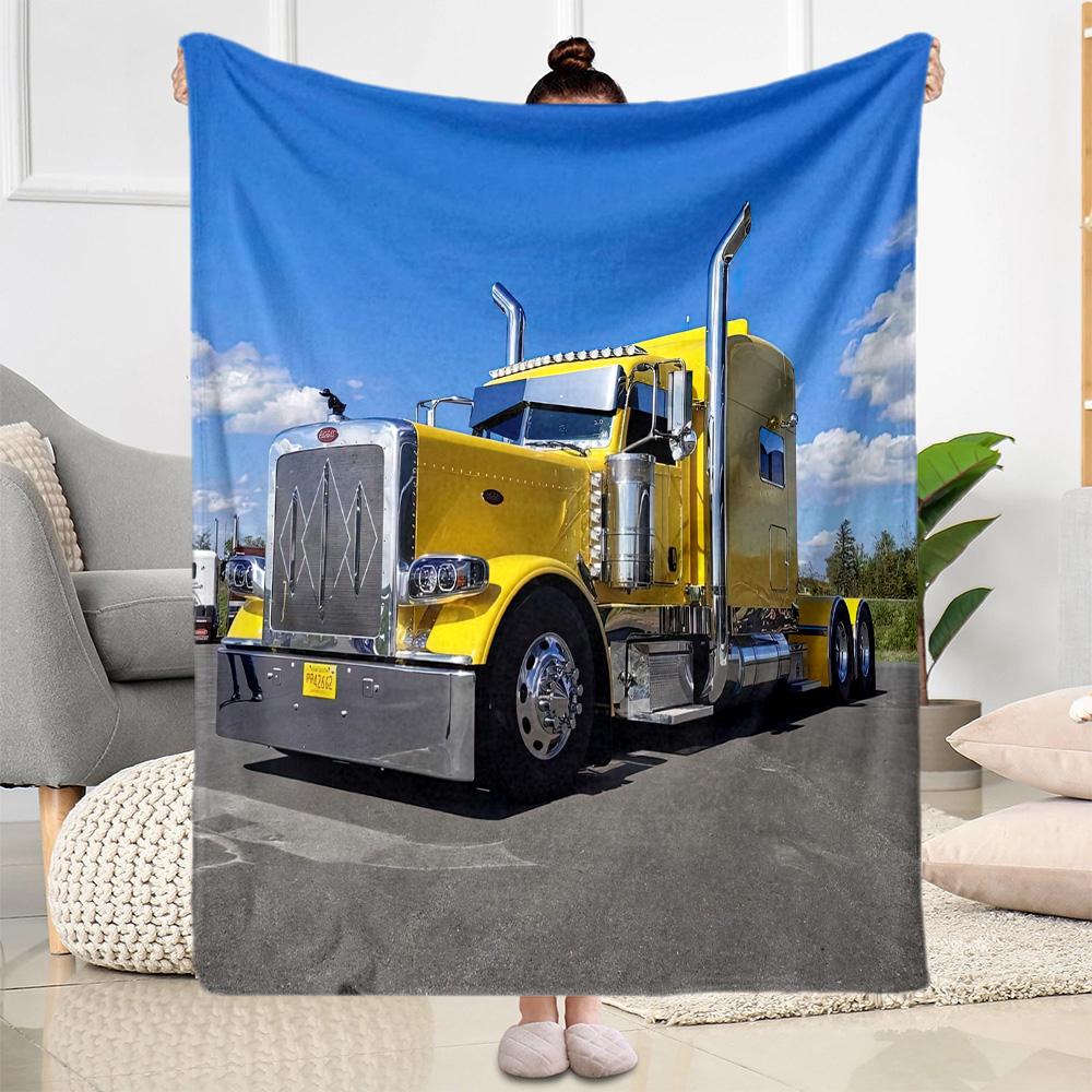 Kw Heavy Trucks Blanket Ultrasoft Great For Bedding Picnics Livingroom Four Seasons Universal Modern Birthday Christmas Gift Blanket