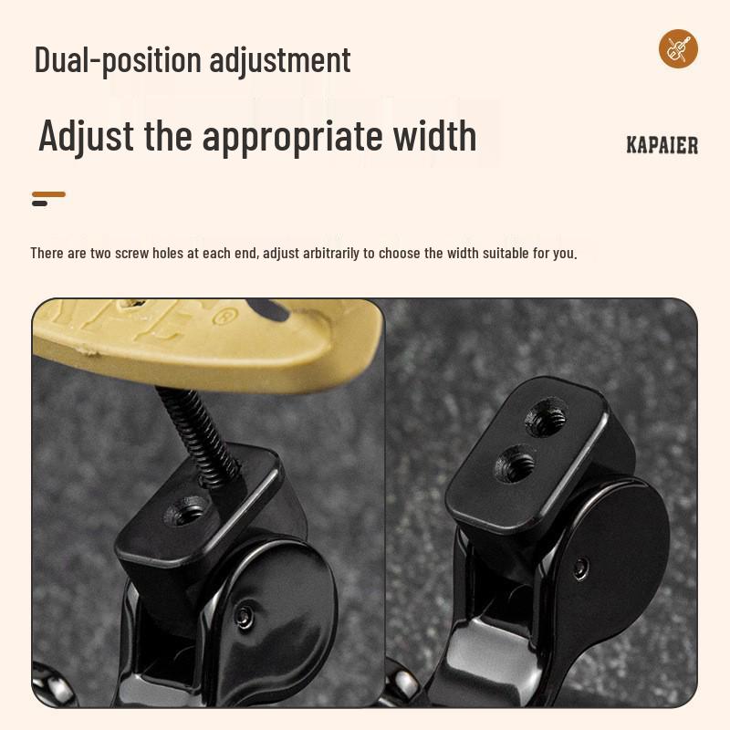 KPE Violin Shoulder Rest: Elastic Load-bearing Pad for 2/1, 4/1, 8/1, 4/3, 4/4 Violins