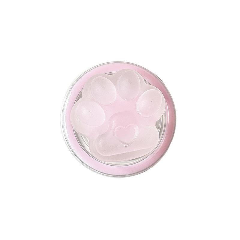 Korean Transparent Solid Color Sandwich Cat Claw Magnetic Suction Bracket Suitable For Magsafe Airbag Bracket Mobile Phone Adsorption Ring
