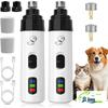 Smärtfri USB-laddning Hundnagelslipare Uppladdningsbara Nagelklippare för husdjur Tysta elektriska Hund Katttassar Nagelvård Trimmer Verktyg