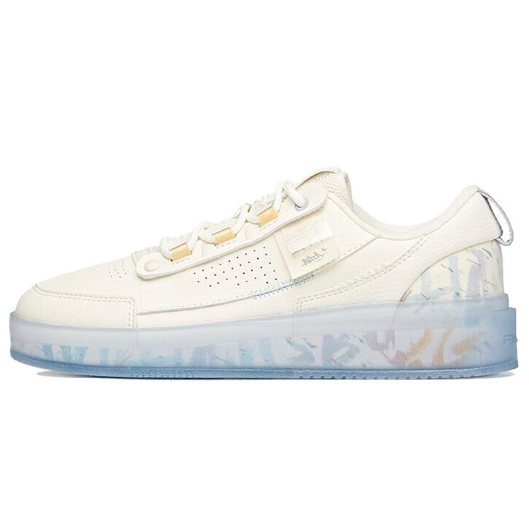 

Новая коллекция Anta Life Желейные туфли Stash Противоскользящие Износостойкие Низкие Кеды для скейтборда Женские Бело-фиолетовые 922228030-1 36.5