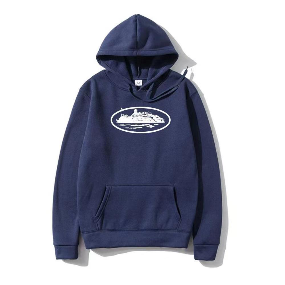 Męska modna bluza z kapturem Corteiz Hip Hop Streetwear