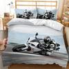 Nightmare Before Christmas  Duvet Cover with Pillow Cover Bed Sets Jack and Sally 3D Skull Christmas Bedding Set Bedroom Decor