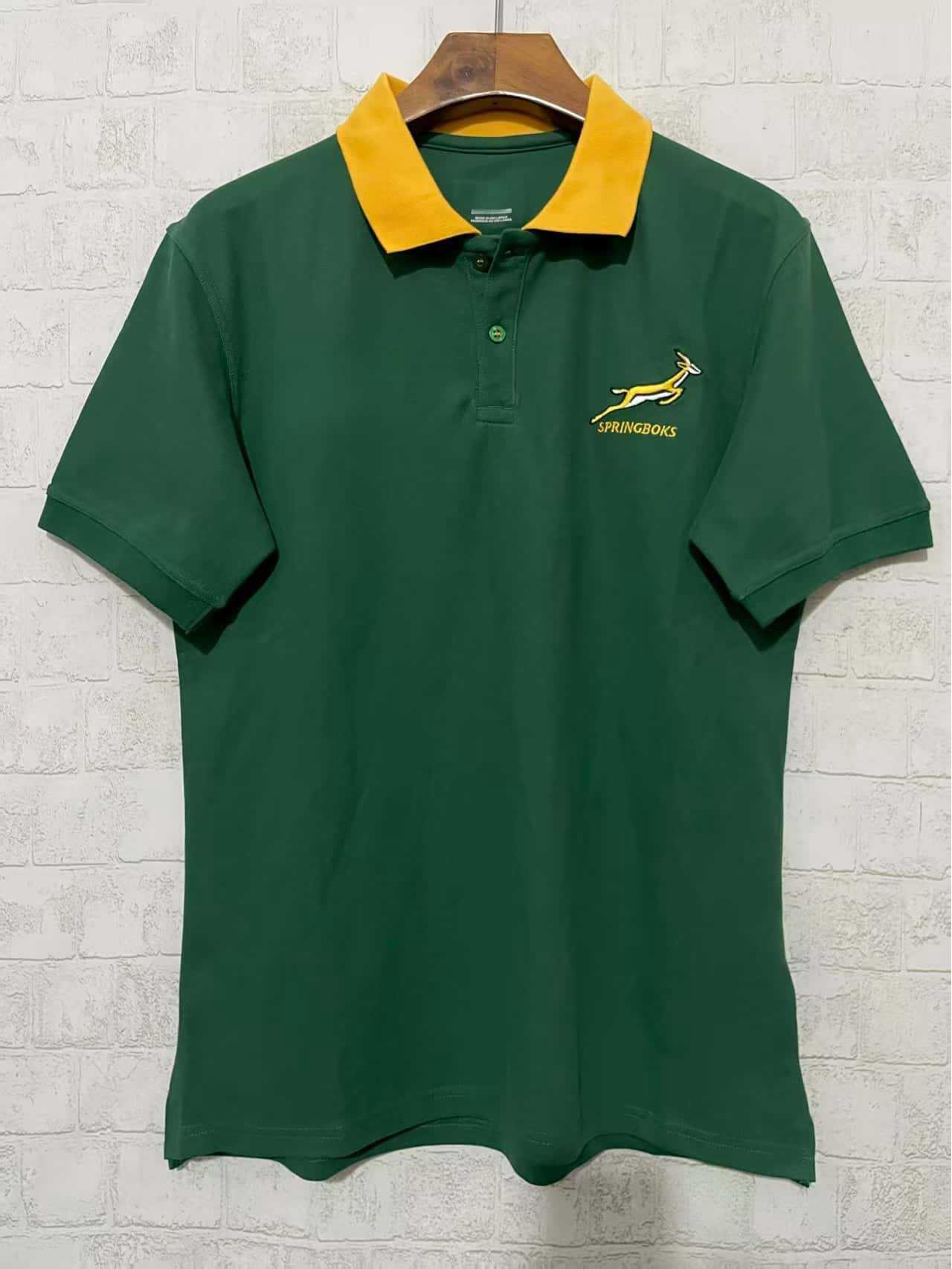 South Africa 2025 Rugby Team Men s Short Sleeve Jersey Shirt L