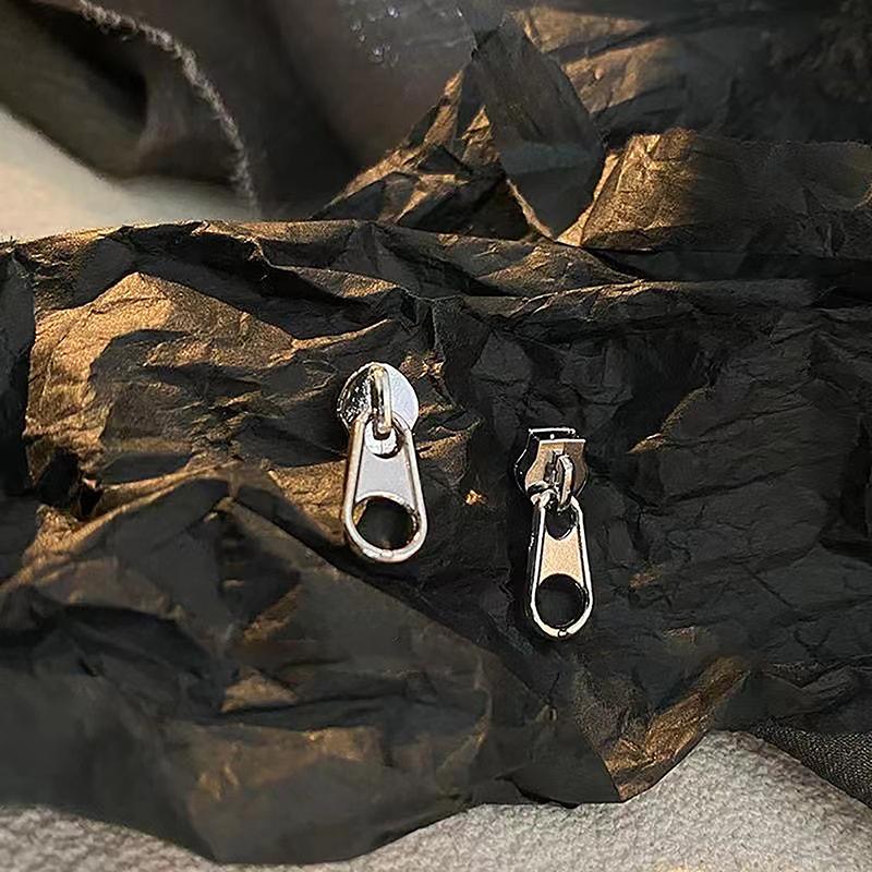 

1 пара ювелирных изделий, винтажные серьги-гвоздики из сплава в стиле панк, на молнии, изысканные серьги-гвоздики для пирсинга для мужчин и женщин