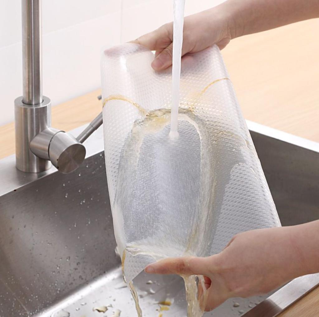 30/60cm 1.5/5M Drawer Mat Shelf Cover Liners Non Slip Waterproof Closet Placemat Table Pad Cabinet Oil-proof Liners Non-Adhesive