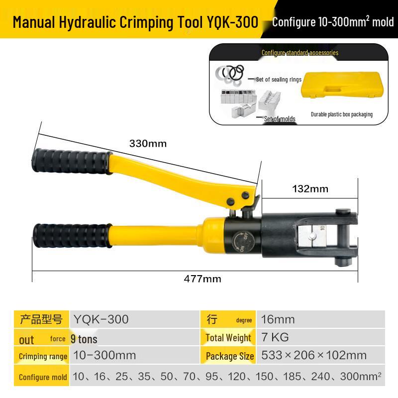 DAXTE Hydraulic Crimping Pliers