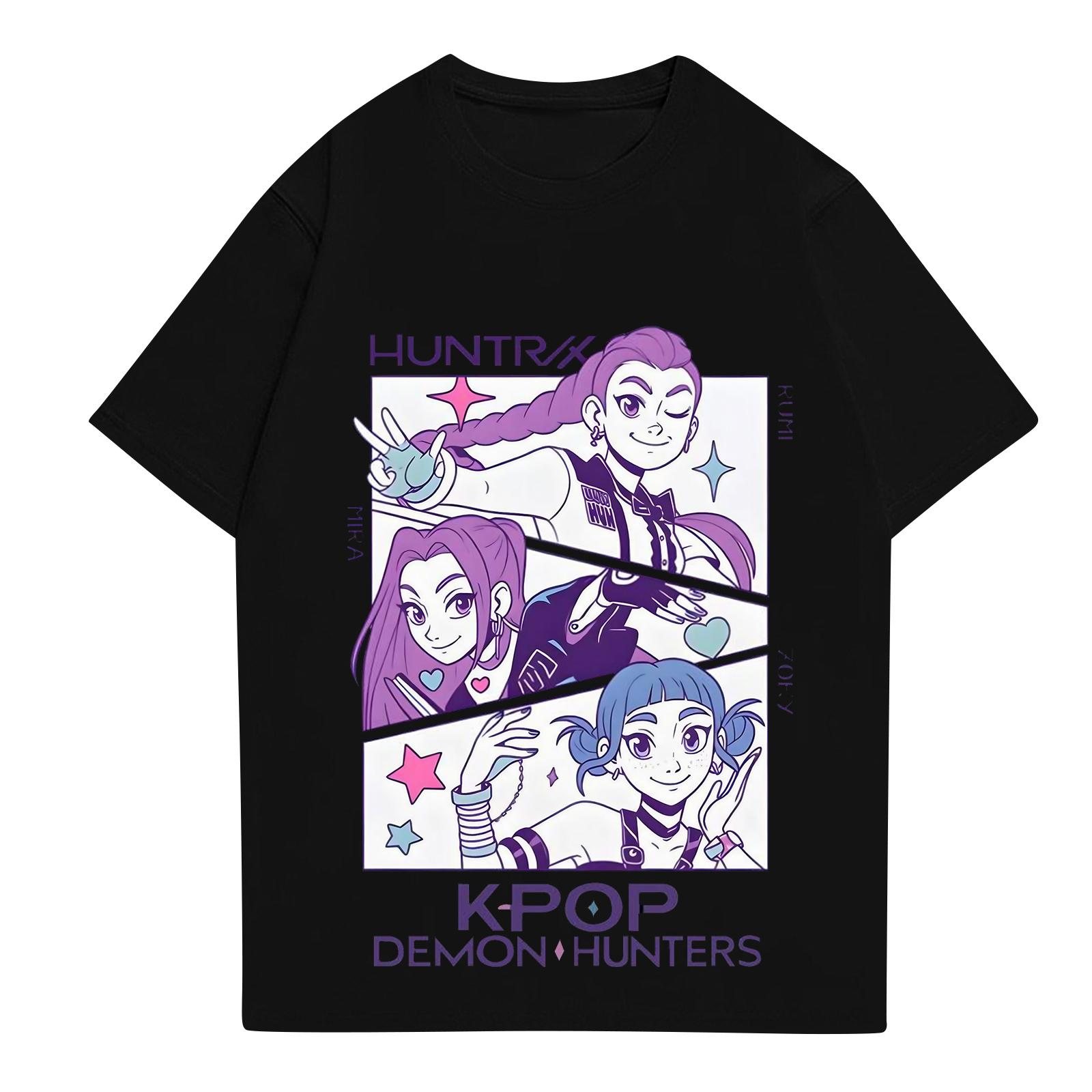 Men s Anime Printed T-shirt XXL 1418₽