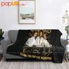 Coperta Trapuntata Ultra Morbida Anniversario Band Bee Gees Copertura Divano Invernale Copri Letto