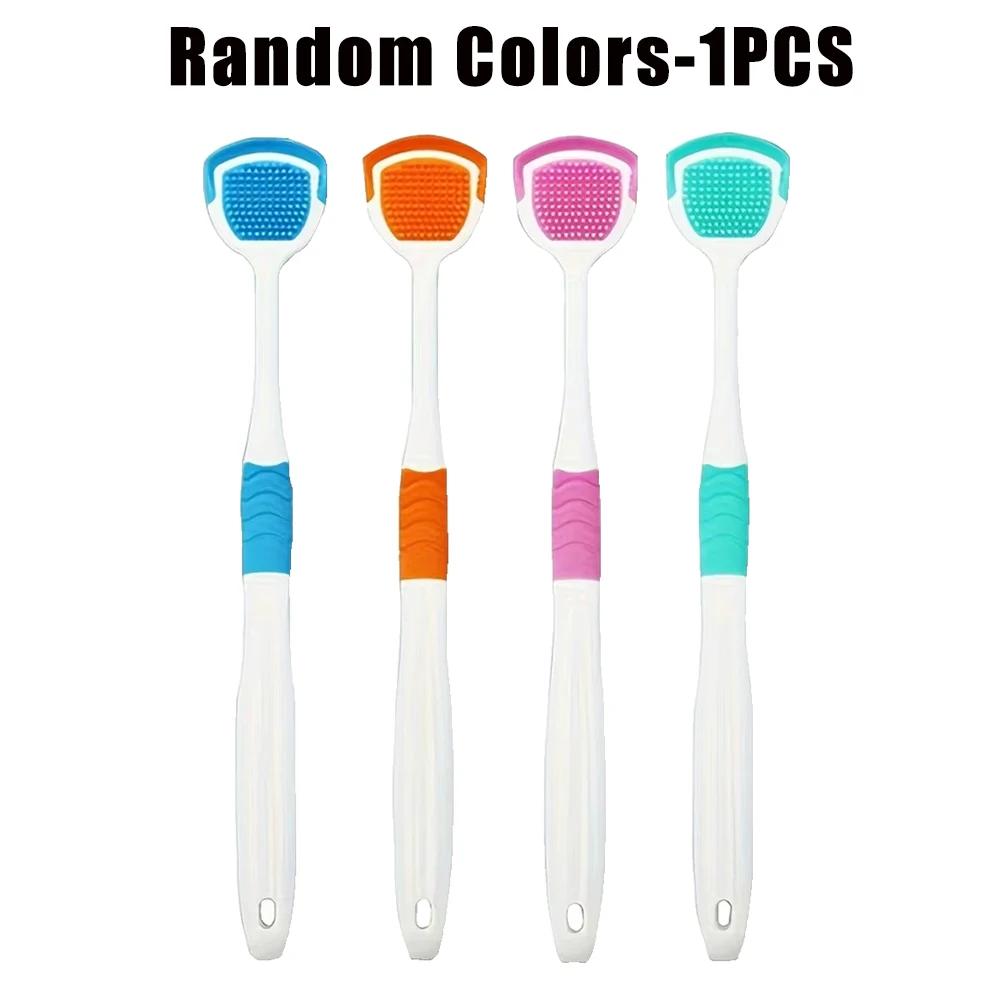 

Мягкая силиконовая щетка для языка, скребок для чистки налета на языке, зубная щетка, свежее дыхание, гигиена полости рта, уход за здоровьем полости рта