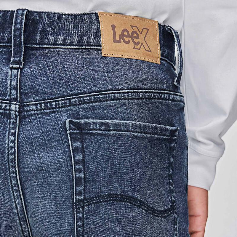 Lee Men's 723 Slim-Fit Straight Leg Dark Blue Jeans