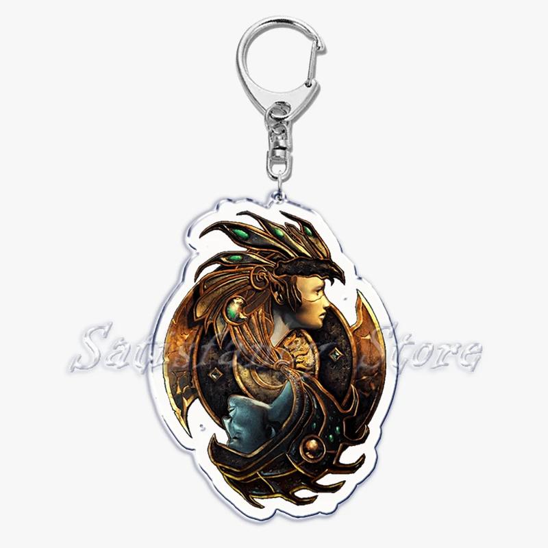 

Popular Game Baldur s Gate Astarion Character Keychain for Women Man Accessories Bag Key Chain Ring Keychains Jewelry Fans Gift