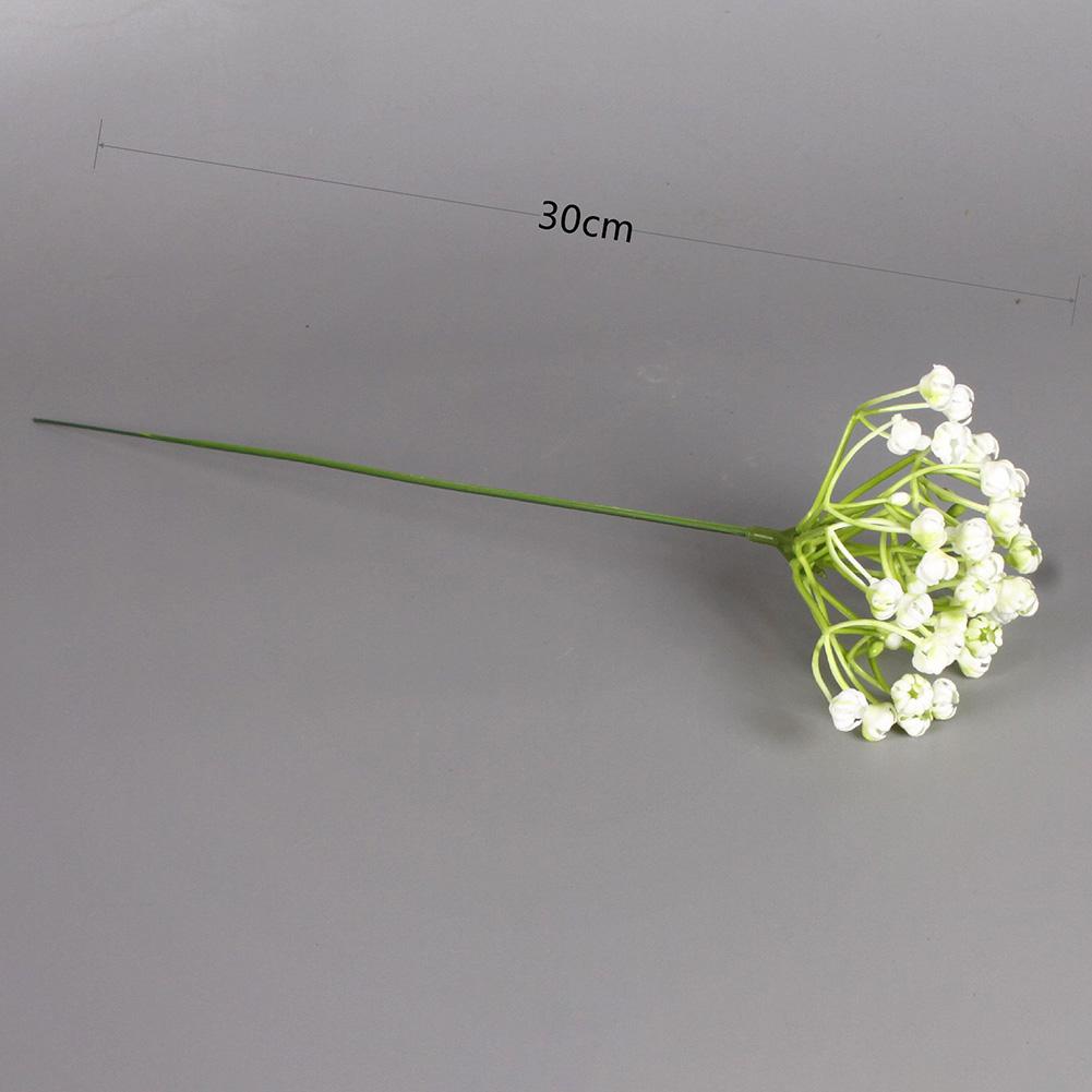 Gipskraut Strauß Künstliche Schleierkraut Partydekorationen Pflegeleicht UV-Beständig Vielseitige Anwendung