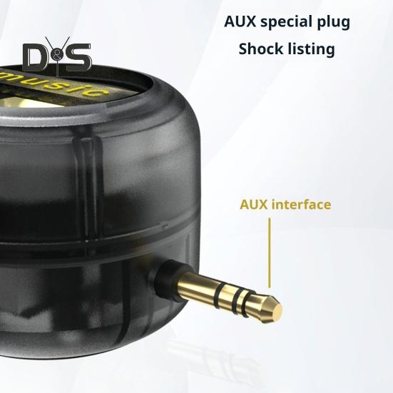 Mini přenosný reproduktor 3,5mm AUX audio rozhraní dobíjecí plug-play univerzální linkový reproduktor pro smartphone s čistými basy