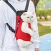 Breathable Mesh Pet Backpack for Cats and Dogs – Comfortable Outing Carrier Bag