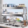 Yingbai 304 Stainless Steel Double-Layer Dish Drying Rack