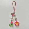 Fashion Pearl Love Bow Beaded Phone Chain Lanyard Jewelry for Women Sweet Five Pointed Star Non Slip Phone Case Rope Accessories