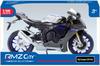 Doyusha Diecast Motorcycle 1/12 Scale 2022 Yamaha YZF-R1M Black Finished Product