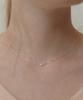Tatiana (Silver 925) Only Pearl Box Chain Necklace Nz2165
