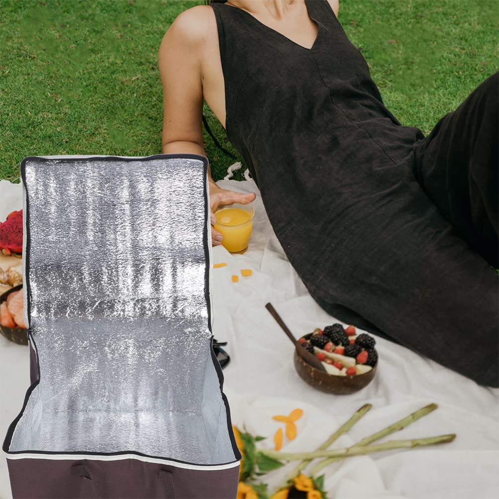 NUOLUX Insulated Food Delivery Insulated Pizza Lunch Large Perfect for Sports and More Bag, Bag, Bag, Capacity, Foldable, Picnics, Camping, Days,