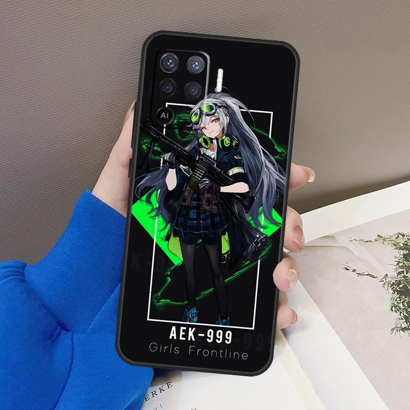 Girls Frontline Case For Oppo A5 Pro A15 A17 A57 A77 A18 A38 A58 A78 A98 A94 A74 A54 A16 A76 A96 A40 A60 A80