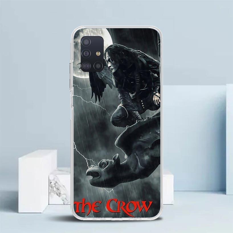 Movie The C-Crow Soft Cover for Samsung Galaxy A12 A22 A32 A52 A72 A02S Phone Case Note 20 Ultra 10 S10 Plus A51 A71 A50S A20S A