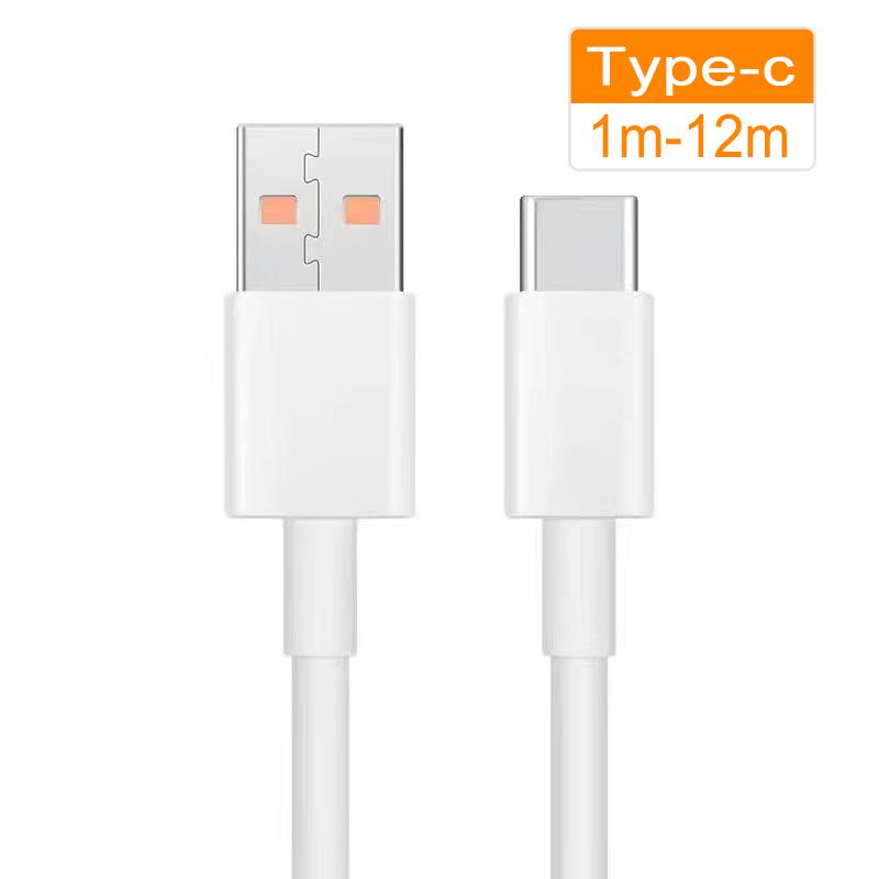 

3m/5m/8m/10m Extra Long Type C Fast Charging Cable for Samsung Xiaomi Huawei Redmi Mobile Phones Extension Charger Data Cord 1m