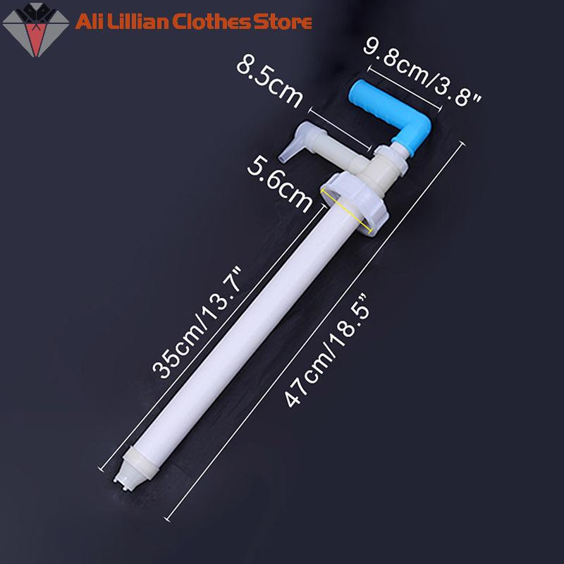 1 Piece Liquid Transfer Pump Manual Oil Well Press Pump Head Pipe Pumping Hand Fuel Pumps For Oil Drum Backflow Prevention Tools