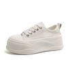 Modische Damen Plateau Freizeitschuhe 2025 Frühling Herbst Neu Höhensteigerung Outdoor Rutschfest Flache Schuhe Mode Kreuzgebunden Halbschuhe