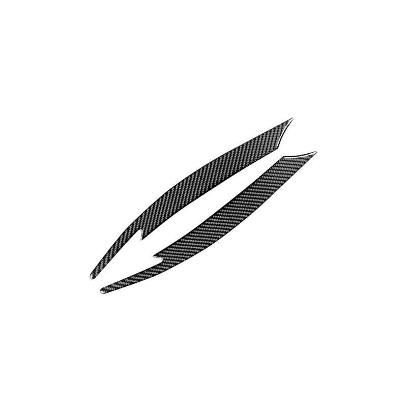 For Subaru Impreza WRX 10th 2008 2009 2010 2011 Car Styling Exterior Front Headlight Eyebrow Trim Eyelid Sticker Cover