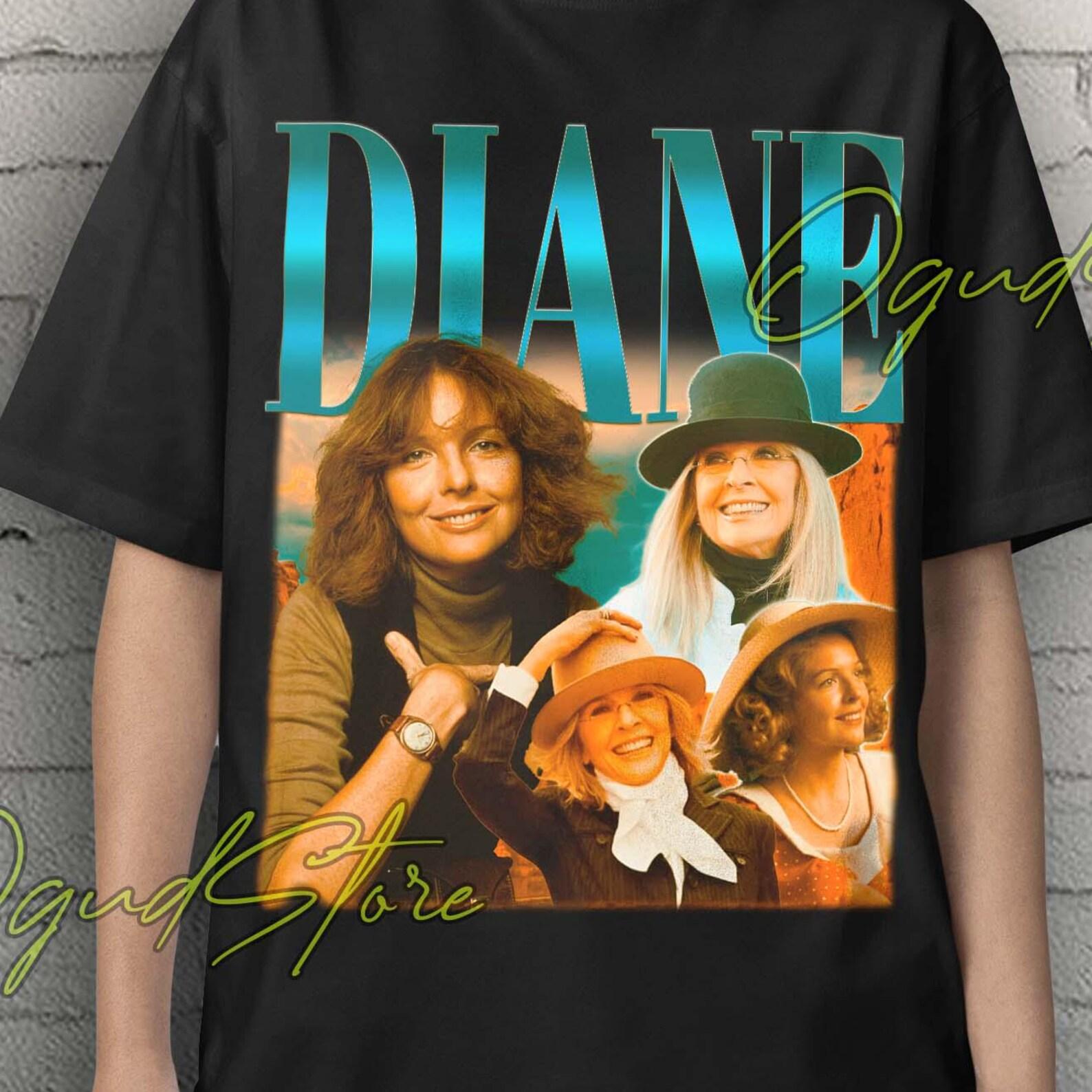 Diane Keaton, Diane Keaton Shirt, Diane Keaton Fan Gift, Diane Keaton Tribute Tee, Diane Keaton Vintage Tshirt, Retro Diane Keaton Movies S