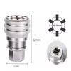 Universal Socket Head Wrench Set Universal Hand Drill Casing Power Tool Artifact Magic Socket Wrench