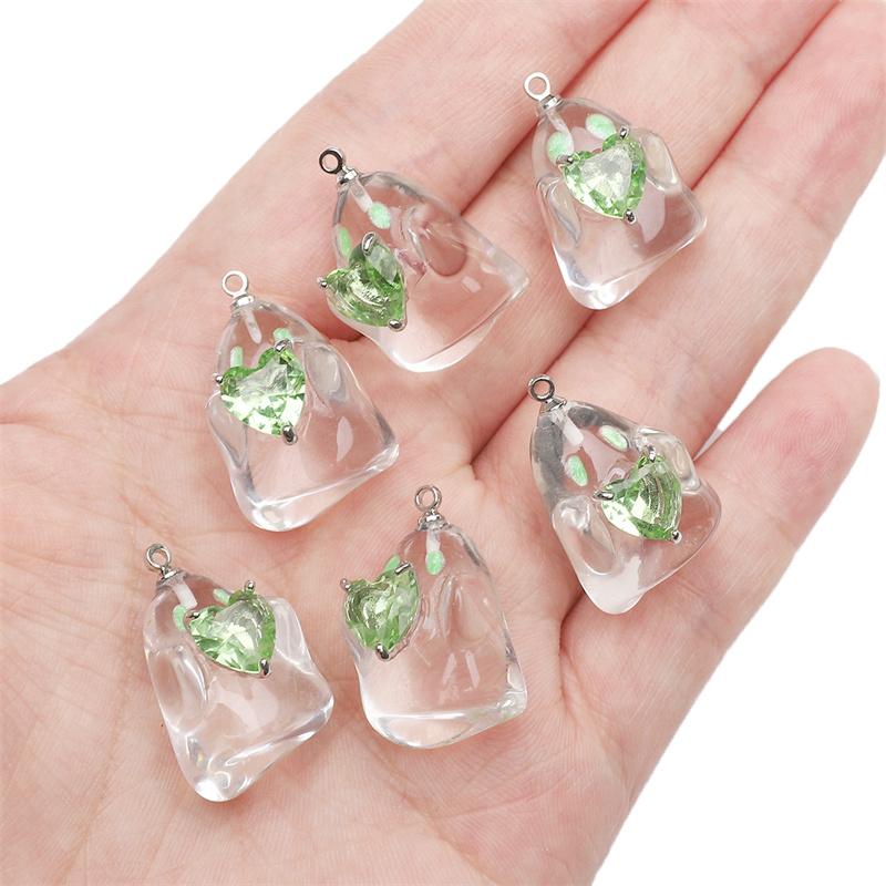 

1 шт./пакет, подвеска из смолы, DIY браслет, ожерелье, серьги, ювелирные аксессуары 16x23mm 1pc/bag