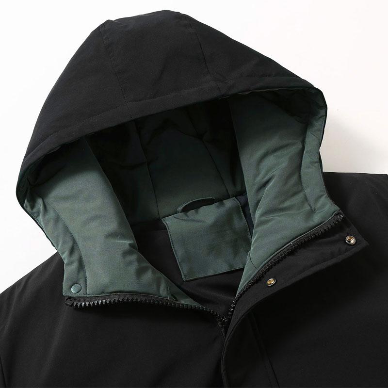 Übergröße 5XL-12XL Mode Winter Herrenmantel Kapuze Wasserdicht Lässig Locker Dick Warm Übergröße Oberbekleidung Herrenjacken