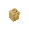 50g MOC Building Blocks: 6541 Compatible Loose Parts - 1x1 Stud Bricks with Hole