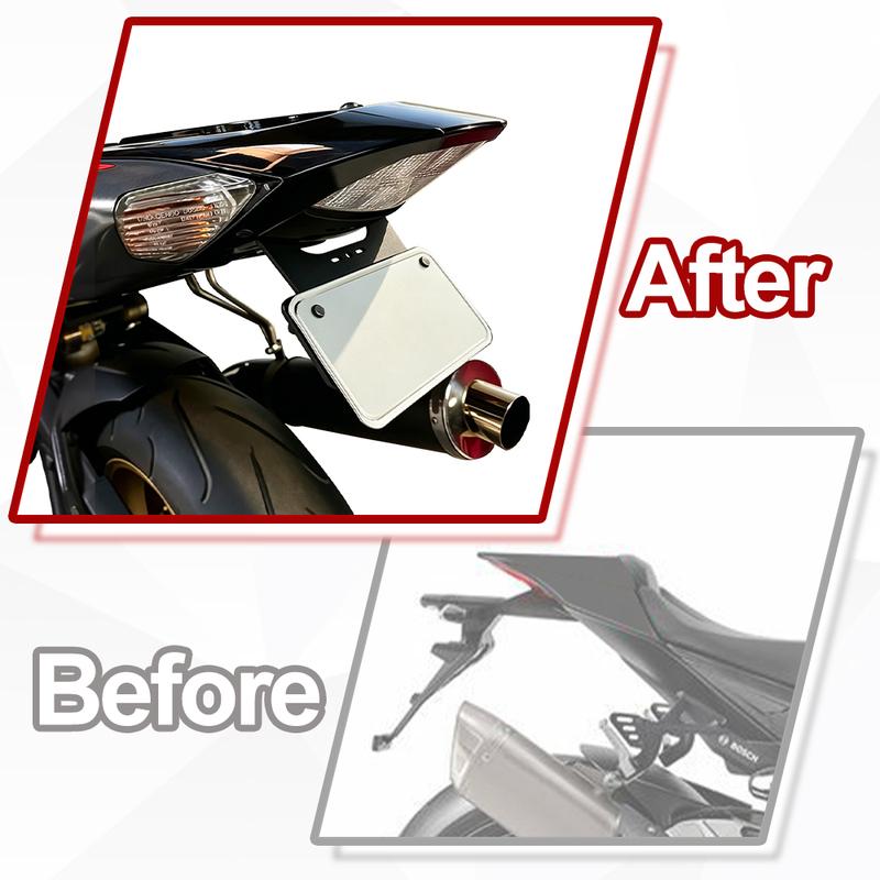 Fit For Suzuki GSX-R 1000 GSXR1000 2005 2006 2007 2008 K5 K7 Rear Tail Tidy Fender Eliminator Kit License Plate Holder Bracket
